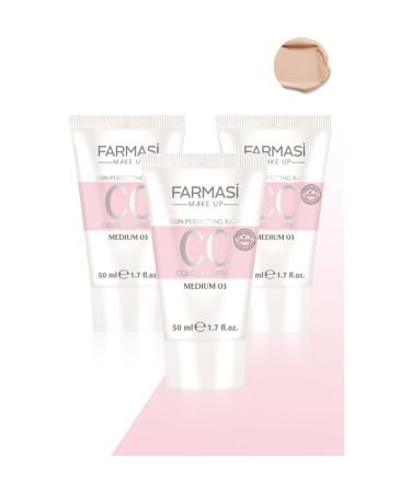 Farmasi CC All In One Cream Medium-50ml 3 Pieces