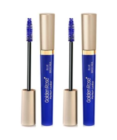 Golden Rose Perfect Lashes Mascara Blue Blue X 2 Pcs