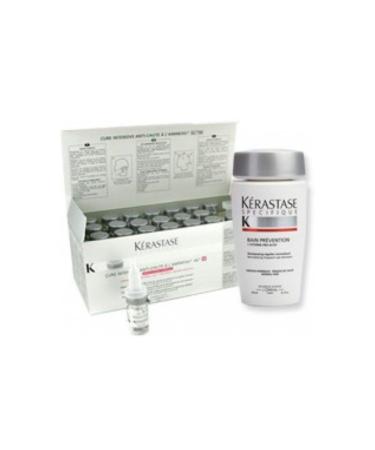 Kerastase Aminexil Anti-Hair Loss Serum 42x6ml + Shampoo - Buy Online on GoSupps.com