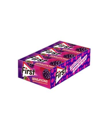 First Sensations Black Mulberry Flavored 27gr - 12 Pieces