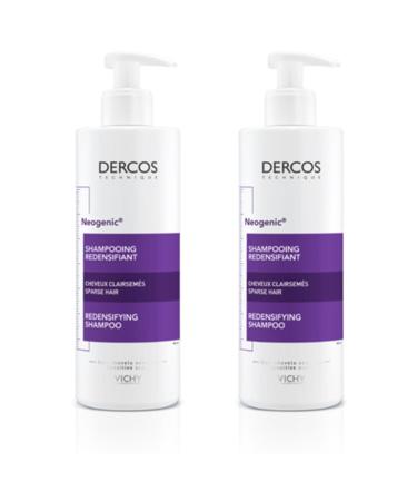 Vichy Dercos Neogenic Shampoo 400 ml x 2 Pieces