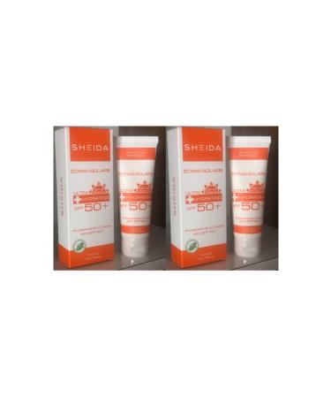 Sheida Ecran Solare Spf 50 - 75ml | 2 Piece Sunscreen Set