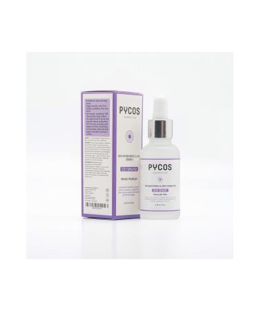 PYCOS COSMETICS Skin Care Serum with Niacinamide + Hyaluronic Acid and Panthenol 30 Ml Sebum Balancer