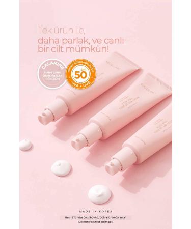 MAXCLINIC Brightening Color Equalizing Spf 50+pa++++ Pink Calamine Toneup Sun Cream - Buy Online on GoSupps.com