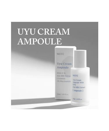 Nacific UYU Cream Ampoule - Moisturizing Skin Barrier Repair Ampoule Serum 50ml - Buy Online on GoSupps.com