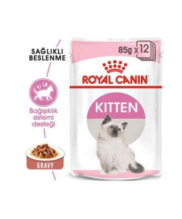Royal Canin Pouch Gravy Kitten Instinctive Wet Kitten Food 85 Gr