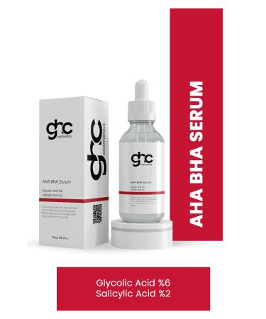GHC Cosmetic AHA BHA Serum Glycolic Acid 6% Salicylic Acid 2%