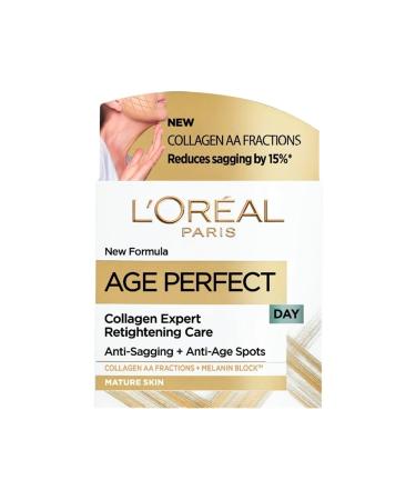 L'Oreal Paris Collagen Anti-Aging Day Cream - Age Perfect 50 ml - Buy Online on GoSupps.com