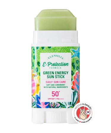 ELENSILIA Stick Sun Cream Applicable on Make-up Spf 50+ Pa++++ Green Energy Sun Stick - Buy Online on GoSupps.com