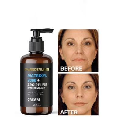 Puredermine Matrixyl 3000 Argireline Hyaluronic Acid Peptide Anti-Aging Serum Wrinkle Cream