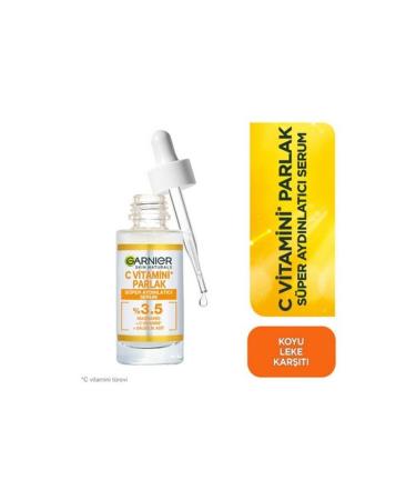 Garnier Vitamin C Brightening Serum SPF50 Ceramide Sun Protection Skin Care Set - Buy Online on GoSupps.com