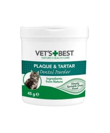 Plaque and Tartar Oral Care Powder for Cats 45 G