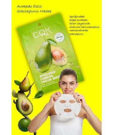 Xolo 3 Pieces Avocado Avocado Omega3 Firming Face Mask with Licorice Root Extract XLM144 - Buy Online on GoSupps.com