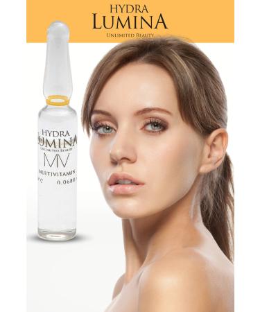 HYDRA LUMINA Mv Multivitamin Revitalizing Skin Care Ampoule Six Pieces - Buy Online on GoSupps.com