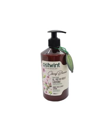 Ostwint Cherry Blossom Essence Hand Face and Body Lotion 500 ML