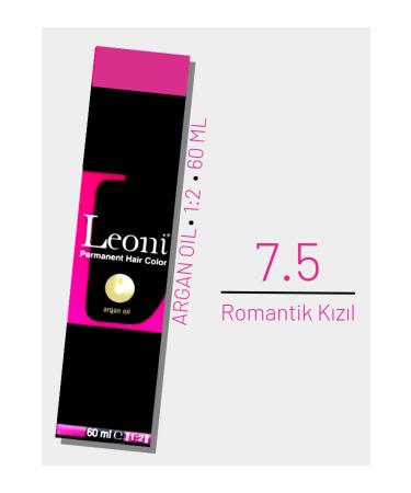 Leoni Hair Dye No 7.5 Romantic Red