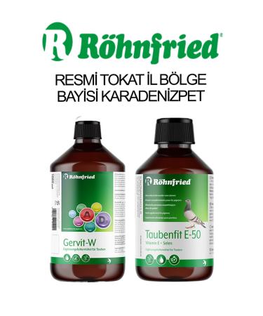 R hnfried Gervit-w (30ML) Taubenfit E-50 (20ML) Double Bird Vitamin (GLASS BOTTLE) - Buy Online on GoSupps.com
