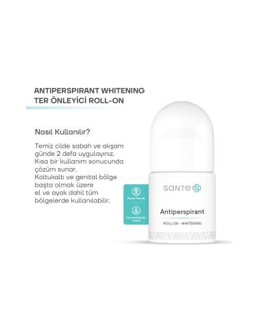 SantePlus Underarm Whitening and Antiperspirant Roll On 50 ml - Buy Online on GoSupps.com
