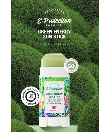 ELENSILIA Stick Sun Cream Applicable on Make-up Spf 50+ Pa++++ Green Energy Sun Stick - Buy Online on GoSupps.com