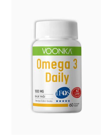 Voonka Omega 3 Daily 60 Softgels