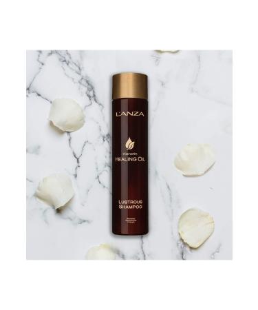 L'anza Keratin Healing Oil-Lustrous Shampoo Strengthening Hair Fibers (300ml) ECBeauty!Q577