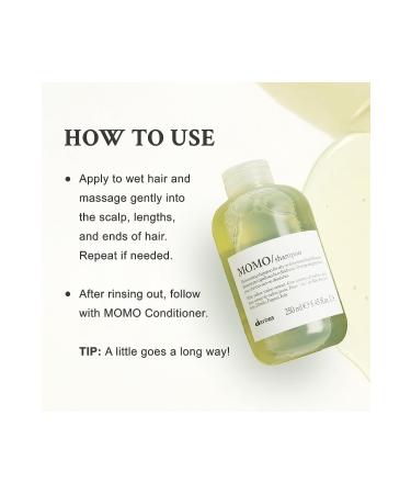 Davines Momo Protective Anti-Stress Shampoo for Dehydrated Hair 75625 8.45 fl.oz. ECBeauty!Q214