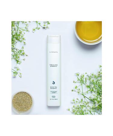 L'anza Healing Strength: Antiox. WhiteTea Shampoo-All Hair Types Rich with HealingOil 300mlECBeauty!Q439