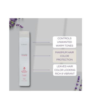 L'anza Healing Colorcare-Silver: Nourishing Gluten Free Shampoo Gives Shine to Hair 10.1fl ECBeauty!Q412