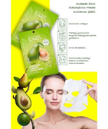 Xolo 3 Pieces Avocado Avocado Omega3 Firming Face Mask with Licorice Root Extract XLM144 - Buy Online on GoSupps.com