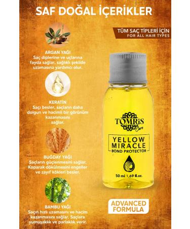 TOMRIS CARE Yellow Miracle Anti-Loss Fast Hair Growth Serum 50 Ml - Buy Online on GoSupps.com