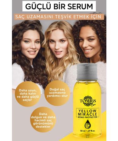 TOMRIS CARE Yellow Miracle Anti-Loss Fast Hair Growth Serum 50 Ml - Buy Online on GoSupps.com