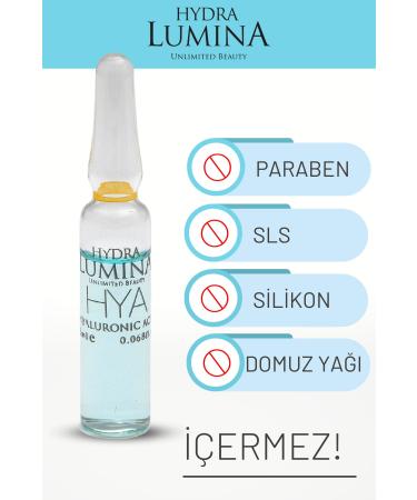 HYDRA LUMINA Hya Hyaluronic Acid Skin Care Ampoule Six Pieces - Buy Online on GoSupps.com
