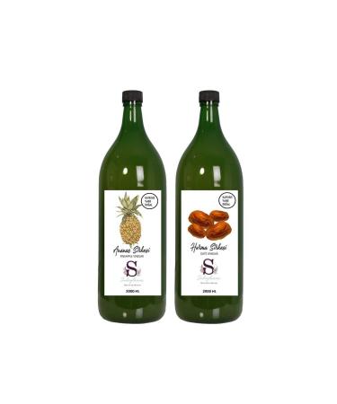 S heylaana Natural Pineapple Vinegar 2000 Ml - Natural Date Vinegar 2000 Ml