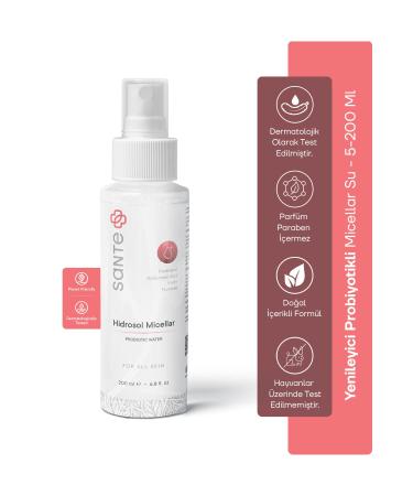 SantePlus Sante Plus Hydrosol Micellar Probiotic Facial Cleansing Water 200 Ml