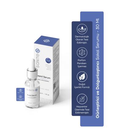 SantePlus Beard Serum Thickening Nourishing and Plumping 30 ml