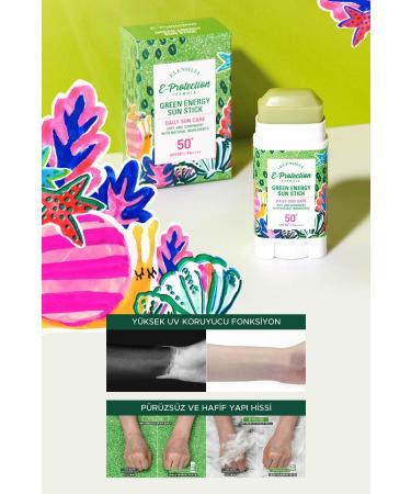 ELENSILIA Stick Sun Cream Applicable on Make-up Spf 50+ Pa++++ Green Energy Sun Stick - Buy Online on GoSupps.com