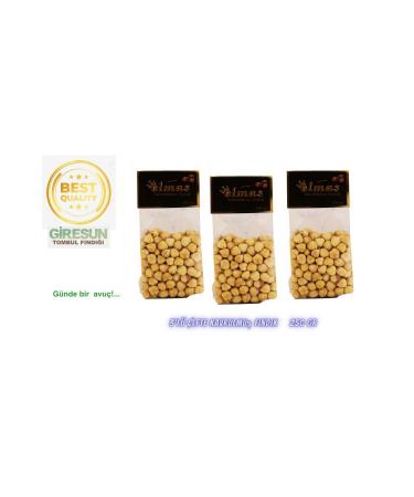 Elmas Hazelnut DOUBLE ROASTED HAZELNUTS 250GR X 3 PIECES