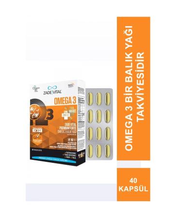 Zade Vital Omega3 Forte 40 Capsules