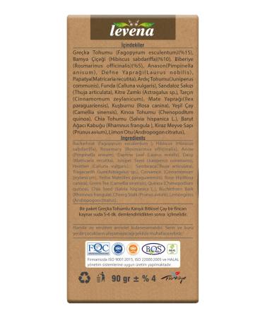 ES LA Levena Gre ka (buckwheat) Form Tea 45 Filtering Bags - Buy Online on GoSupps.com