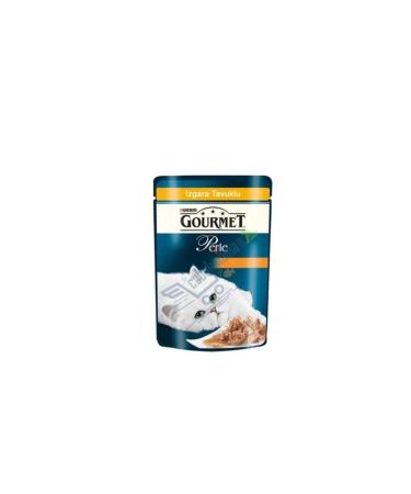 Gourmet Perle Grilled Chicken Cat Food - 85 Gr X 24 Pieces