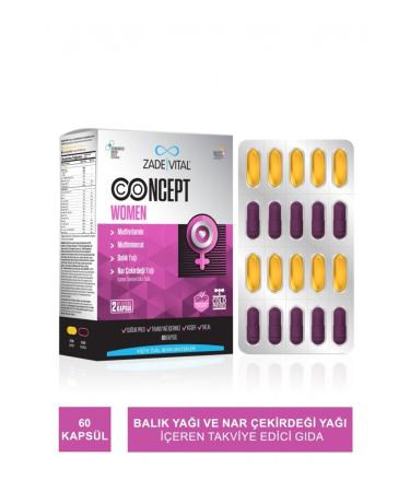 Zade Vital Concept Women 60 Capsules 2 Pieces