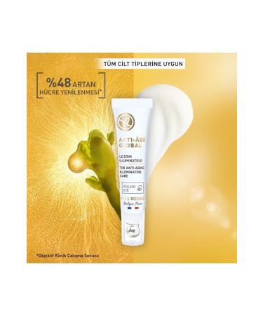 Yves Rocher Eye Cream - Regenerating Anti-Aging Plant Stem Cell Care / Anti-Age Global