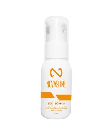 Novashine Anti-Aging & Moisturizing High Protection Factor Sun Lotion 50 ml Pa Sun Cream