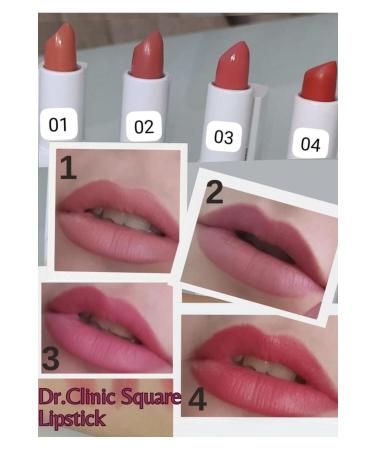 Dr. Clinic Dr.clinic Square Lipstick 04 - Buy Online on GoSupps.com