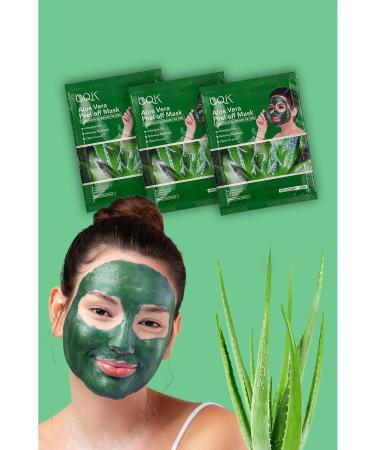 Uniquem 3 Pieces Blackhead Mask Aloe Vera Antioxidant Applyable Face Mask Aloe Vera Mask Xlm601
