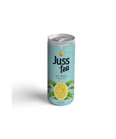 juss JUSSTEA Lemon Flavored Iced Tea 250ML x24 Pcs - Buy Online on GoSupps.com