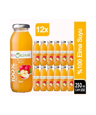 Benorganic Organic Apple Juice 12x250ml