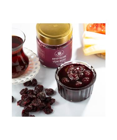 Antep Bazaar Cherry Jam - Homemade - 250 GR - Buy Online on GoSupps.com