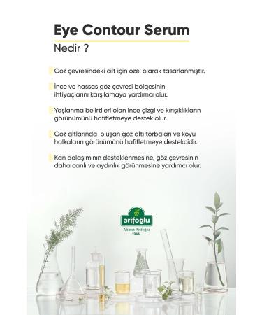 Arifo lu Anti-Wrinkle Dark Circle and Puffiness Brightening Eye Contour Serum 30 ml Caffeine - Buy Online on GoSupps.com