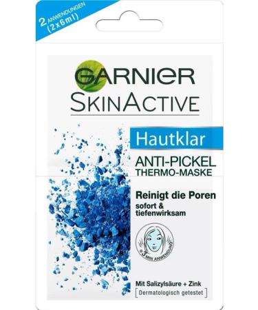 Garnier Skin Naturals Mask Hautklar Anti-Pickel Thermo Mask